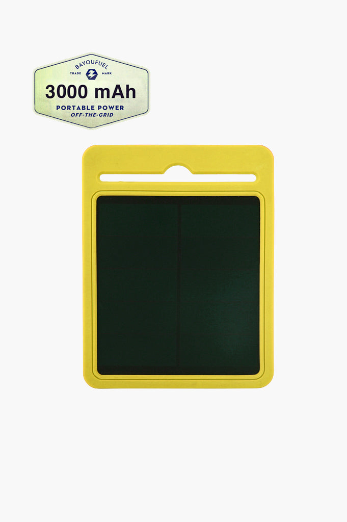 3000mAh Mini Solar Charger (3 UNITS - wholesale)
